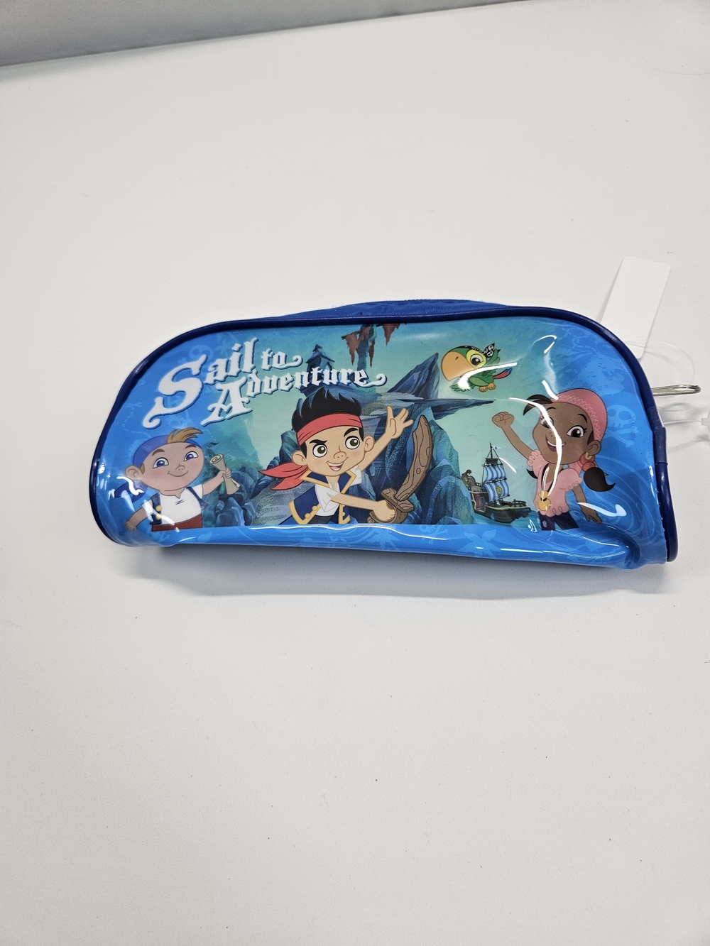 NWT Disney Jake and the Never Land Pirates Pencil Case Pouch Sail to Adventure